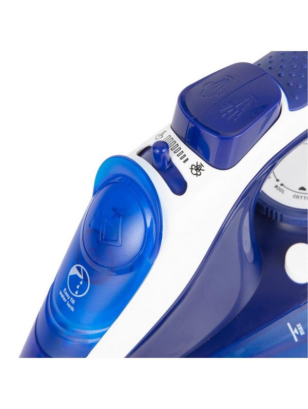 selling tower 2400w cord cordless steam iron blue 5f06b8ffaab74