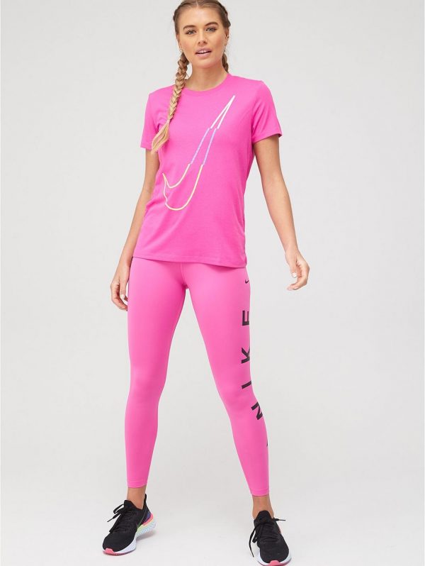 selling training icon clash dry t shirt pink 5efee5b0bbd32