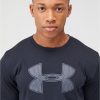 selling ua big logo t shirt black 5efc819f35720