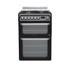 selling ultima hud61ks 60cm double oven dual fuel cooker with gas hob black 5f0577e6a36f1