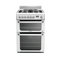 selling ultima hud61ps 60cm dual fuel cooker with gas hob white 5f081bb8c43b9
