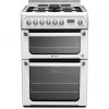 selling ultima hud61ps 60cm dual fuel cooker with gas hob white 5f081bc038cc5