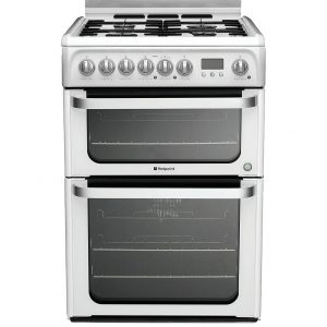 selling ultima hud61ps 60cm dual fuel cooker with gas hob white 5f081bc038cc5