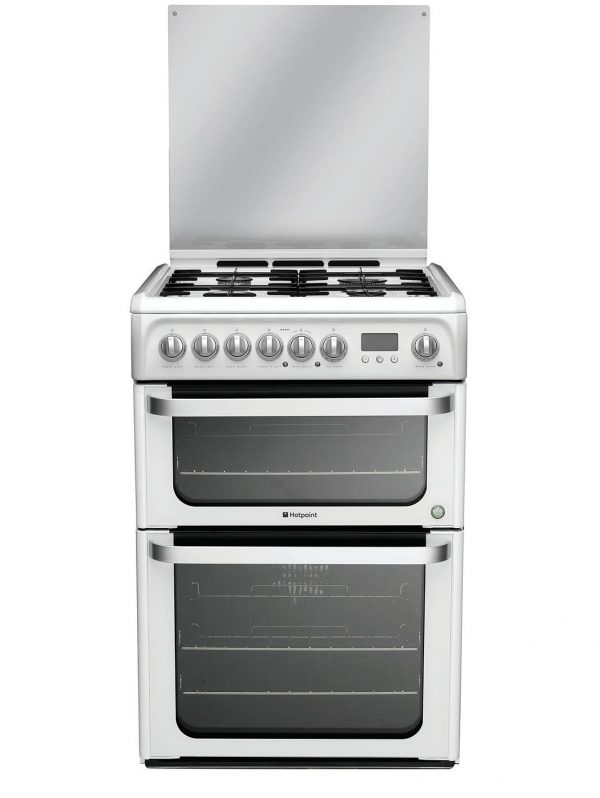 selling ultima hud61ps 60cm dual fuel cooker with gas hob white 5f081bc0cfeab