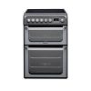 selling ultima hue61gs 60cm double oven electric cooker with ceramic hob graphite 5f0577c51b784