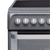 selling ultima hue61gs 60cm double oven electric cooker with ceramic hob graphite 5f0577cc19c58