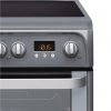 selling ultima hue61gs 60cm double oven electric cooker with ceramic hob graphite 5f0577cce1610