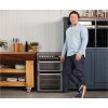 selling ultima hue61gs 60cm double oven electric cooker with ceramic hob graphite 5f0577cd97f89