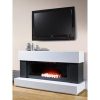 selling verona white grey electric fireplace suite 5f057b783b113