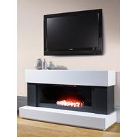 selling verona white grey electric fireplace suite 5f057b783b113