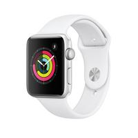 selling watch series 3 2018 gps 42mm silver aluminium case with white sport band 5f1d2868c3b52