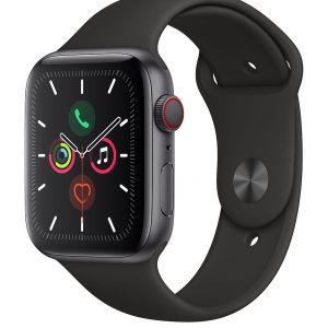 selling watch series 5 gps cellular 44mm space grey aluminium case with black sport band 5f1d28502592e