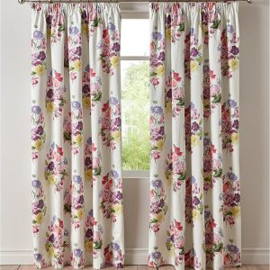 selling wendy tait bouquet blackout 3 inch pleated curtains 5f019780693bc