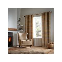 selling woven check thermal eyelet curtains 5f0197879eca9