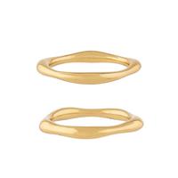 selling z irregular stacking ring gold 5efdc05045e4f