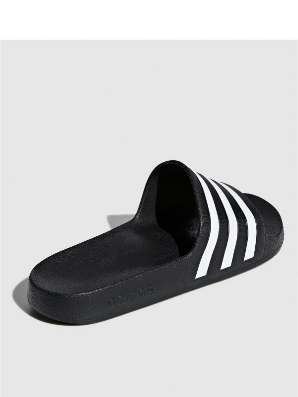shoe special sale adilette aqua black 5f030f6faceb6