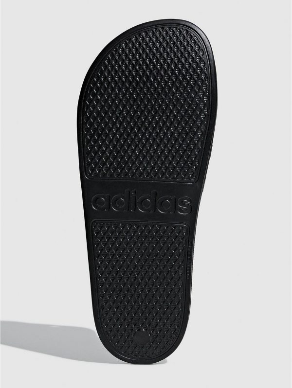 shoe special sale adilette aqua black 5f030f769543b