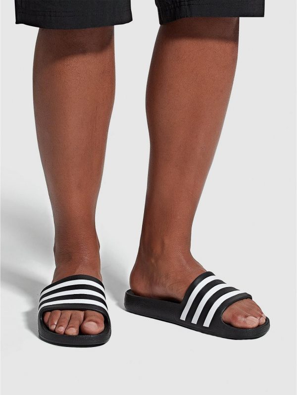 shoe special sale adilette aqua black 5f030f7786c1b