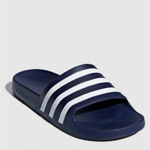 shoe special sale adilette aqua slides navy 5efc77bf1bd3a