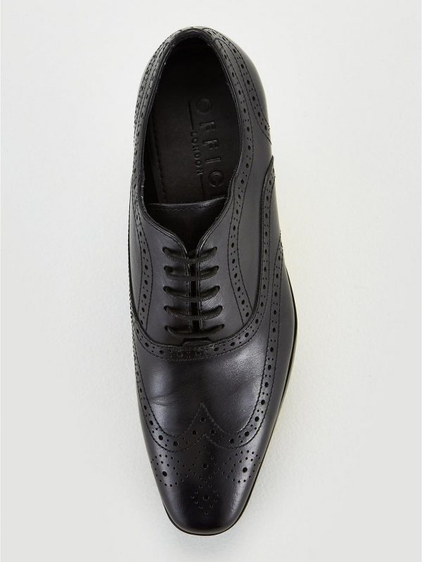 shoe special sale macro lace up brogue shoes black 5f030f30f3228