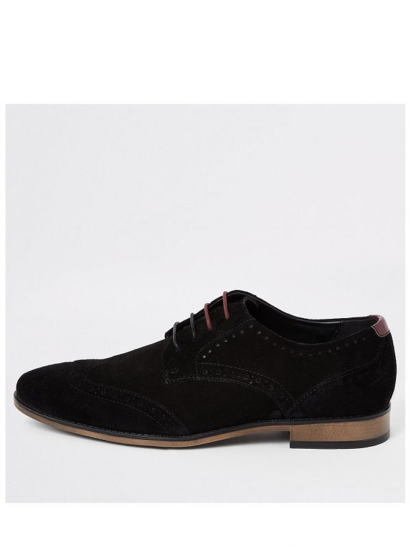 shoe special sale suede lace up brogue black 5f0460c83980a