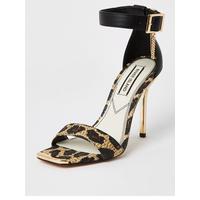 special sale animal print barely there stiletto sandal light brown 5f0312c6067c1