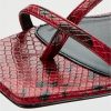 special sale bellamy square toe strappy sandal red 5efdcbd8830f4