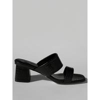 special sale dina block heel mules black 5f04636f1736d