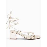 special sale nikitia strap heeled sandals gold 5f0311e9d8594