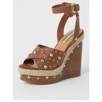 special sale pearl detail wedge light brown 5f0312141f819