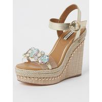 special sale perspex wedge sandals beige 5f03127281d17
