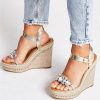 special sale perspex wedge sandals beige 5f03127d9eb47