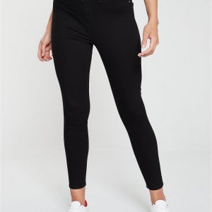 special sale river island molly mid rise denim jegging black 5f044be1c2bc5