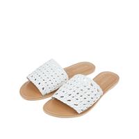 special sale woven slider white 5f0311beafe91
