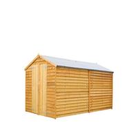buy 10 x 6ft overlap apex windowless shed 5f3234d1d1266