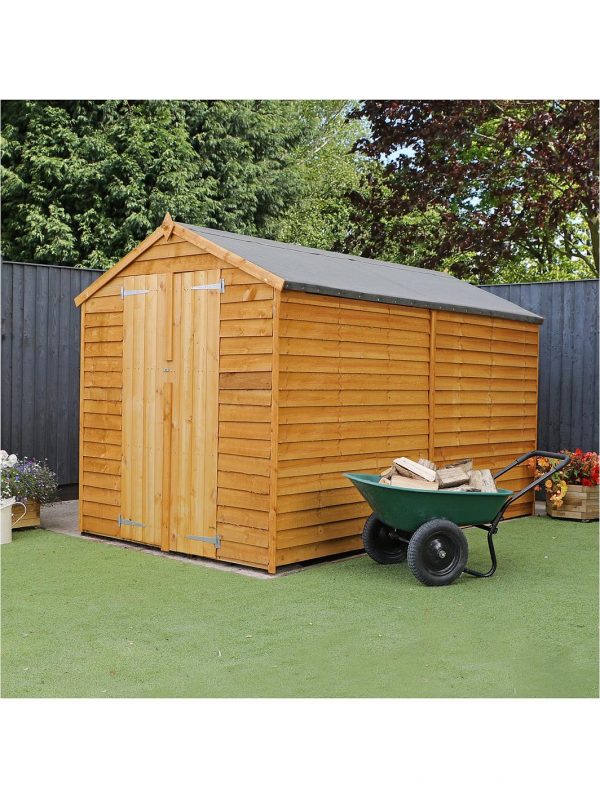 buy 10 x 6ft overlap apex windowless shed 5f3234d87cda4