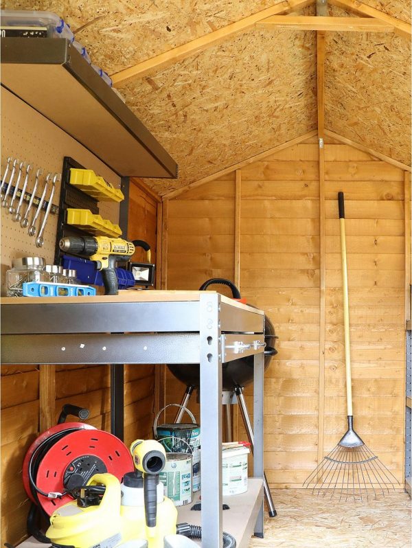 buy 10 x 6ft overlap apex windowless shed 5f3234db80abf