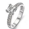 buy 18 carat white gold 100pt equivalent cushion cut ring 5f279eff9f0d6