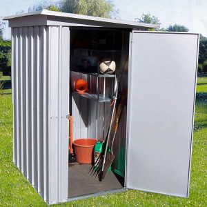 buy 3 9 x 5 2ft single door metal pent roof shed 5f2b999bef4d4
