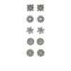 buy 5 pack glamazon stud earrings silver 5f3ab26281027