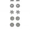 buy 5 pack glamazon stud earrings silver 5f3ab2641a9e3