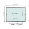 buy 8 x 6ft great value overlap reverse apex shed with window 5f49ead4cc1b0