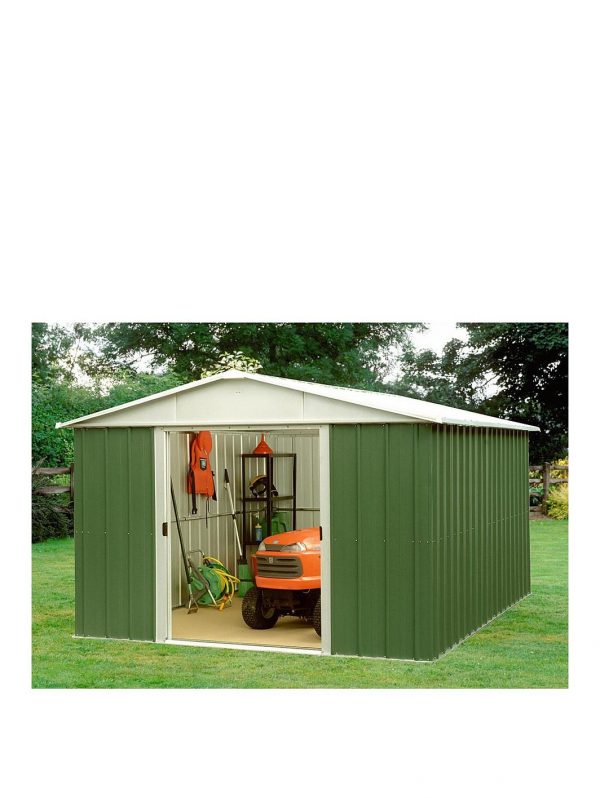 buy 9 4 x 7 5 ft apex roof metal garden shed 5f2b99d03b008