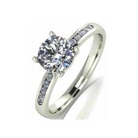buy 9 carat white gold 1 10pt equivalent solitaire ring with set shoulders 5f24fc73bf893