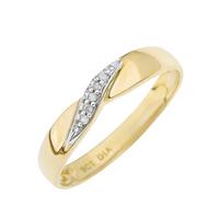 buy 9 carat yellow gold twist diamond set wedding band 3 mm 5f2ce4e5d082b