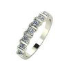 buy 9ct gold 1 2 carat eq moissanite 7 stone eternity ring 5f279f130ee76