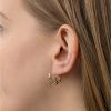 buy 9ct gold claddagh creole hoop earrings 5f3fcb8c043ef