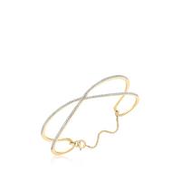 buy 9ct gold diamond crossover bangle 5f411c2a665b9