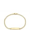 buy 9ct gold flat chain id bar bracelet 5f49055e88a3b