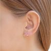 buy 9ct gold set of two 11mm 13mm hinged hoop earrings 5f4270e315ebb